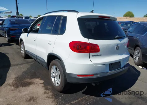 2017 Volkswagen Tiguan 2.0T/2.0T S из США, поврежденный, VIN WVGAV7AX1HK015595